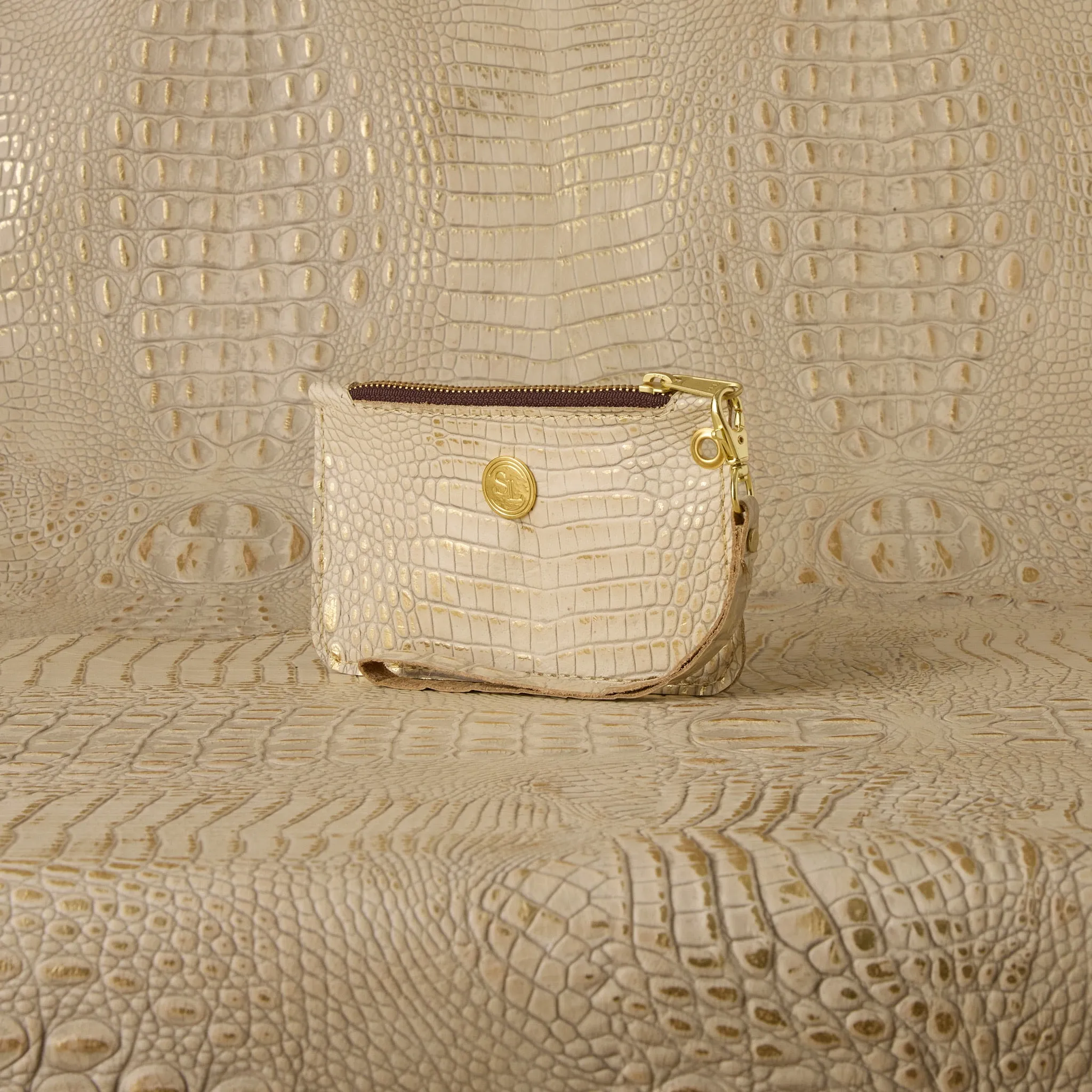 The Paxton Small Zippered Clutch