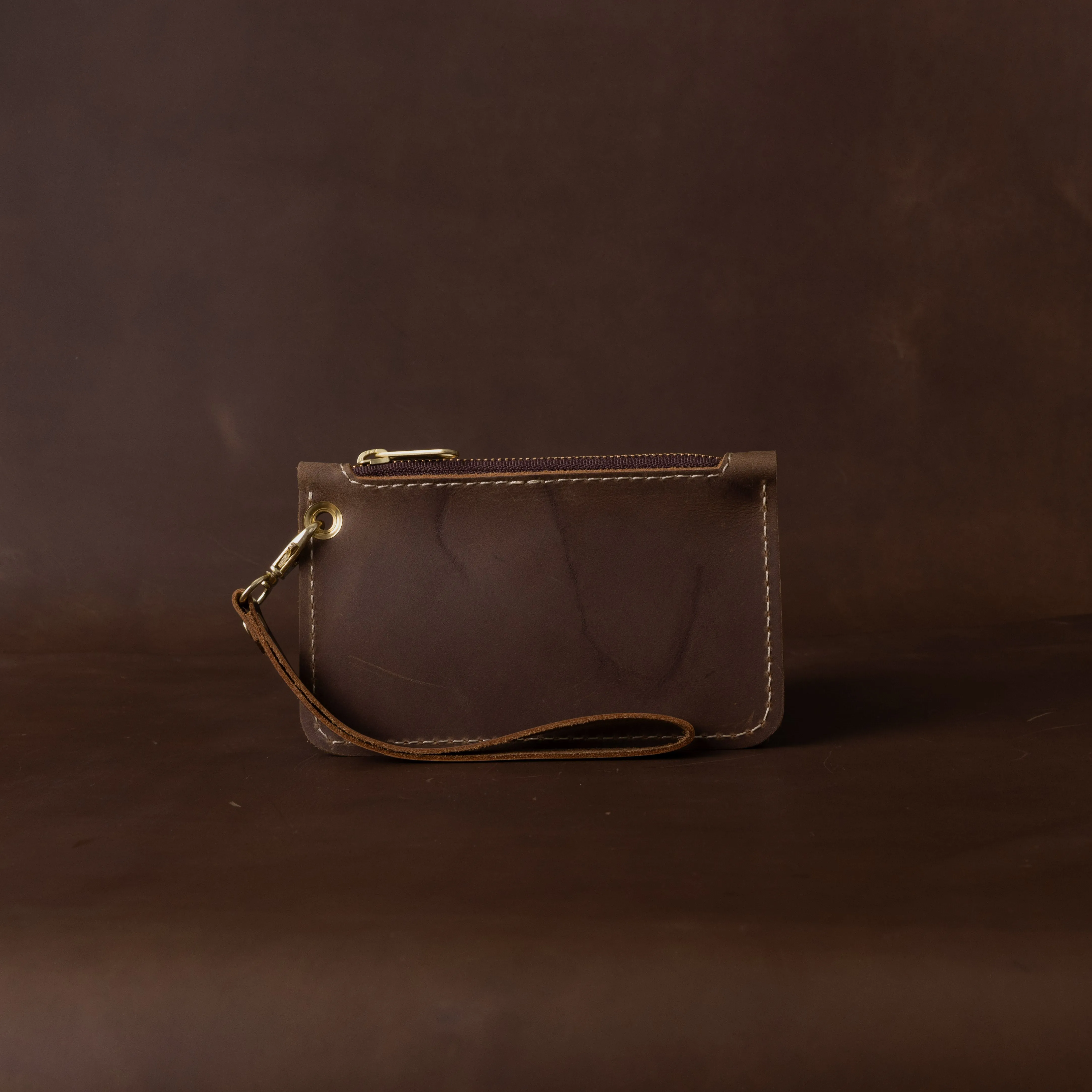 The Paxton Small Zippered Clutch