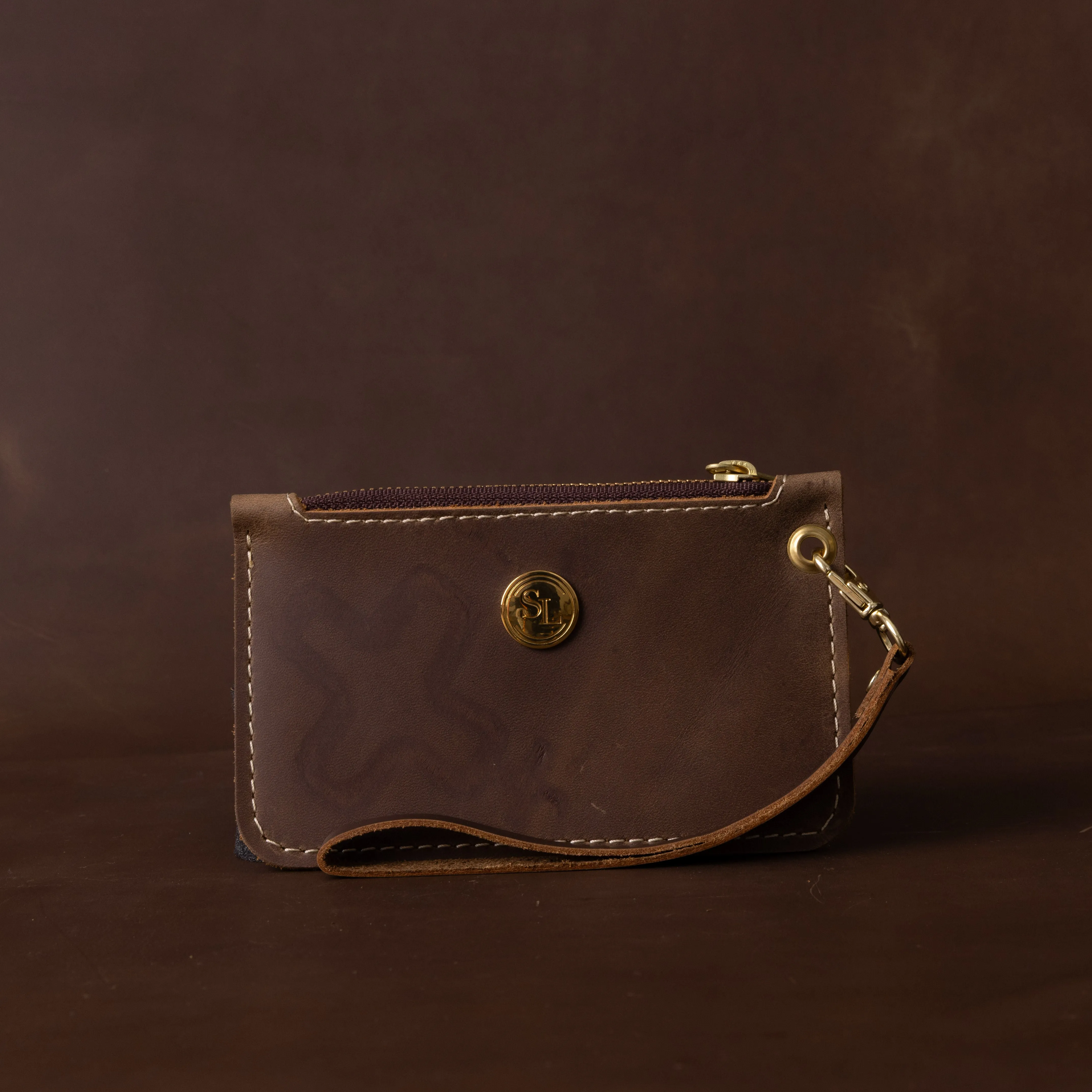 The Paxton Small Zippered Clutch