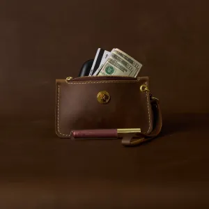 The Paxton Small Zippered Clutch