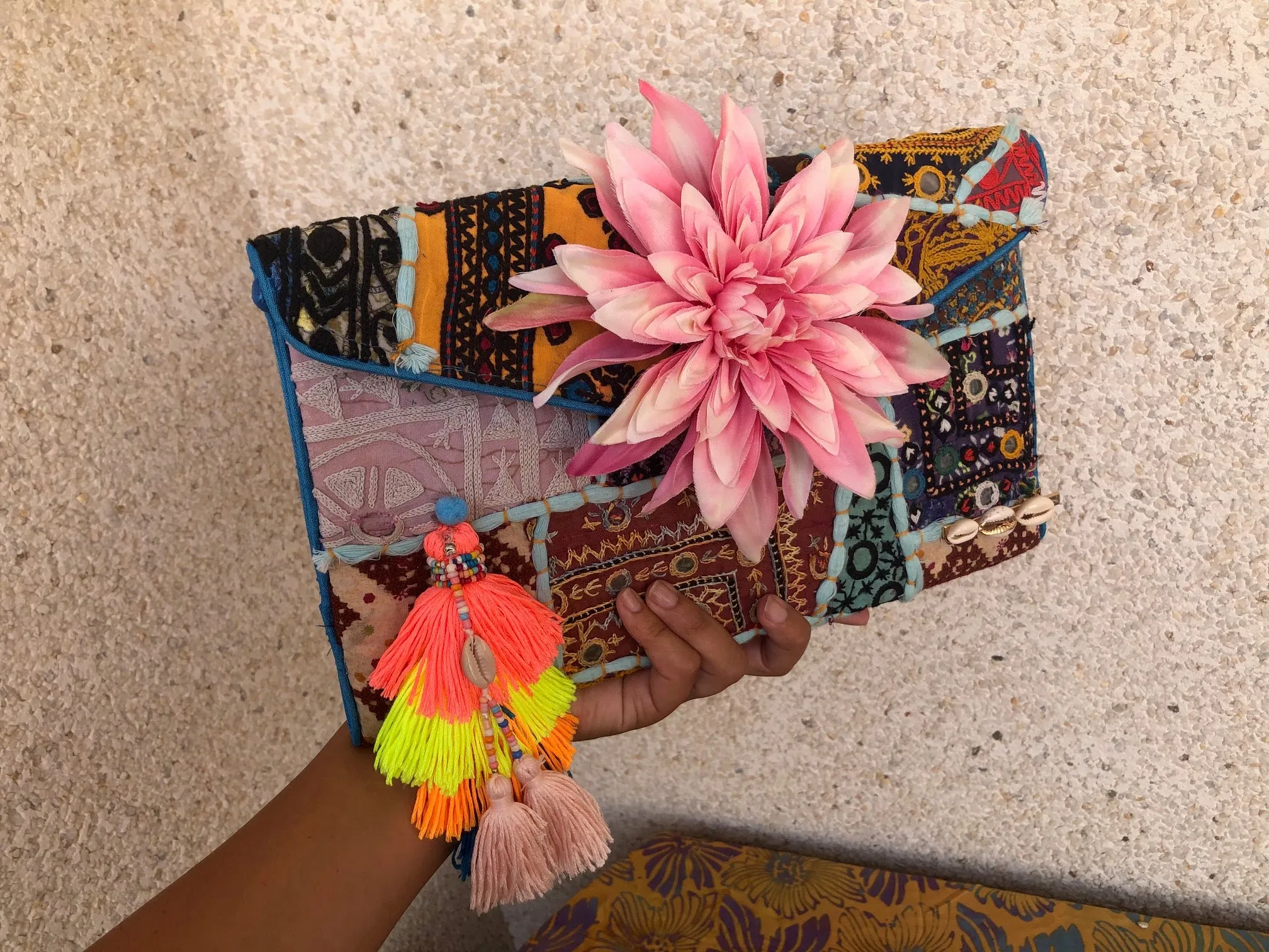Tonia Flowers Clutch