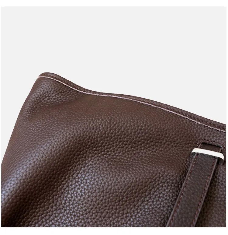 Top Handle Tote Bag Soft Leather Commuter Bag