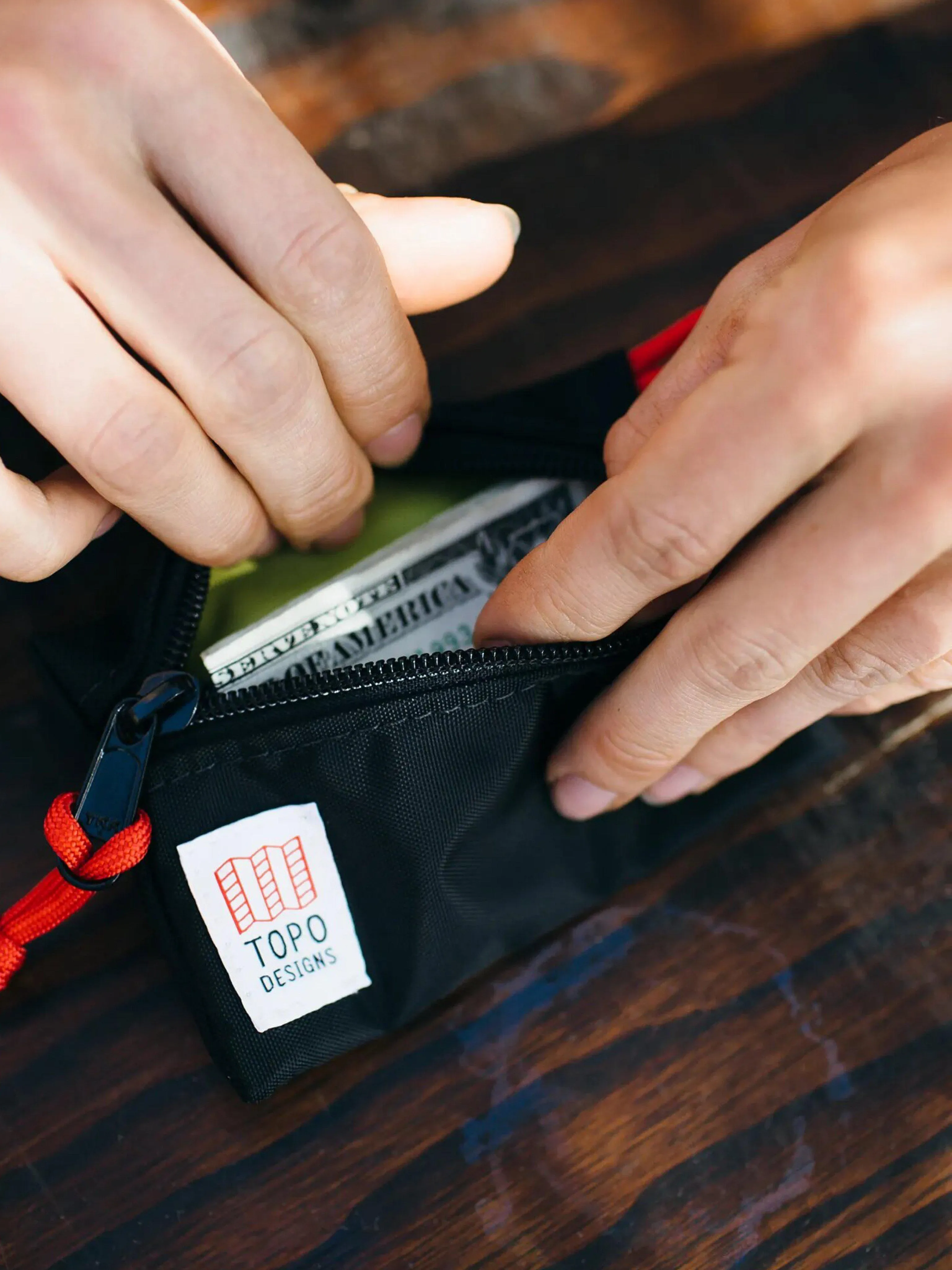 Topo Designs Accessory Bags Charcoal