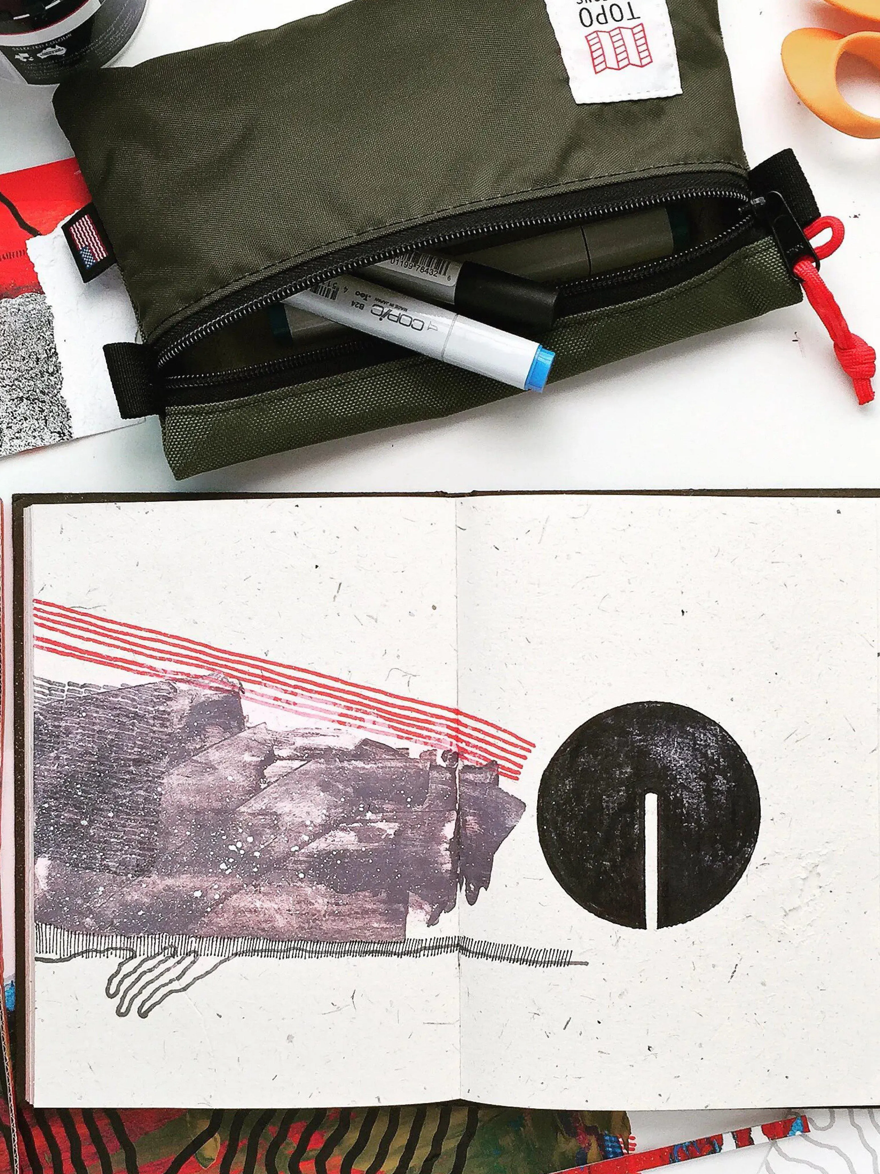Topo Designs Accessory Bags Charcoal