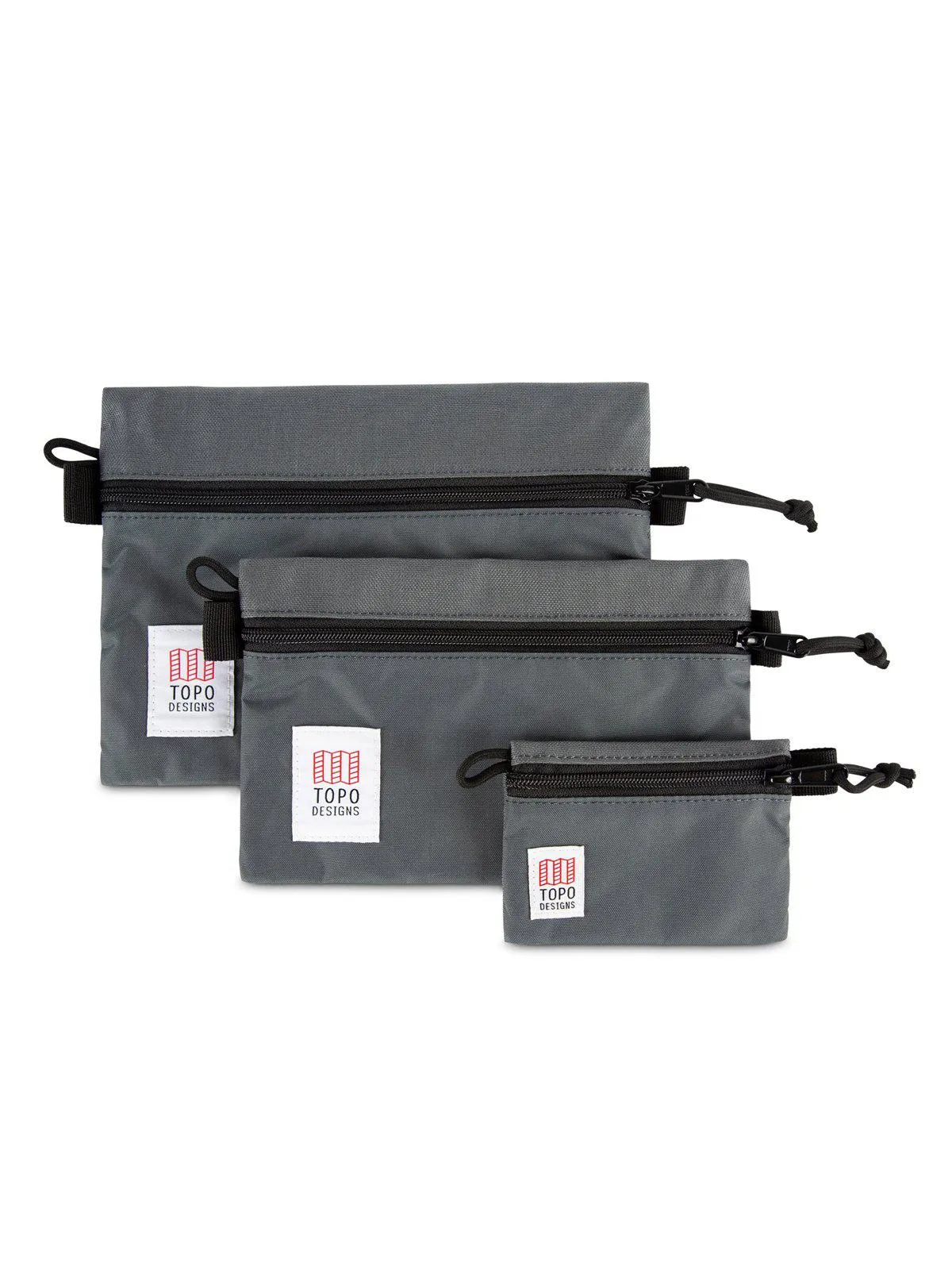 Topo Designs Accessory Bags Charcoal