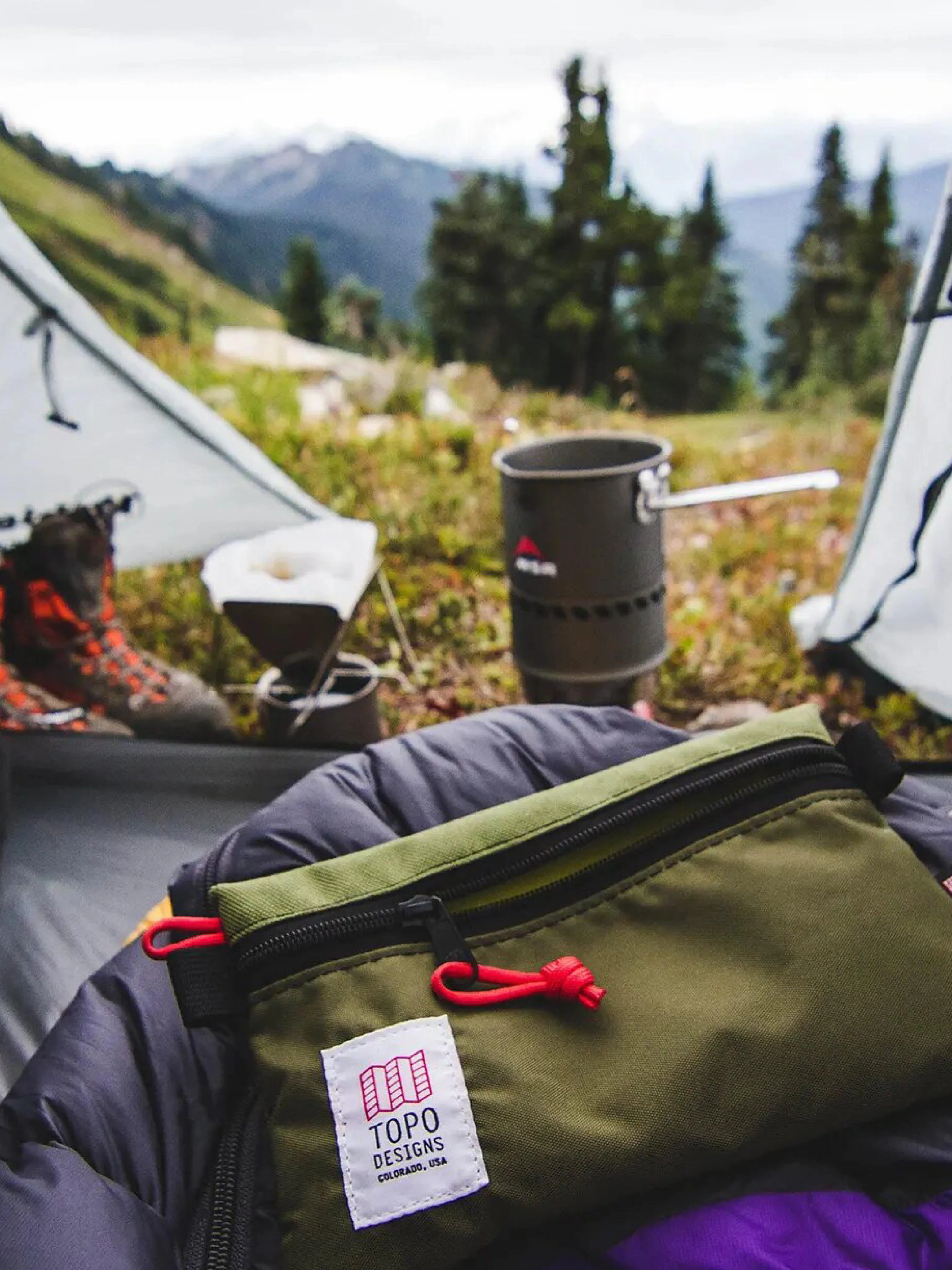 Topo Designs Accessory Bags Charcoal