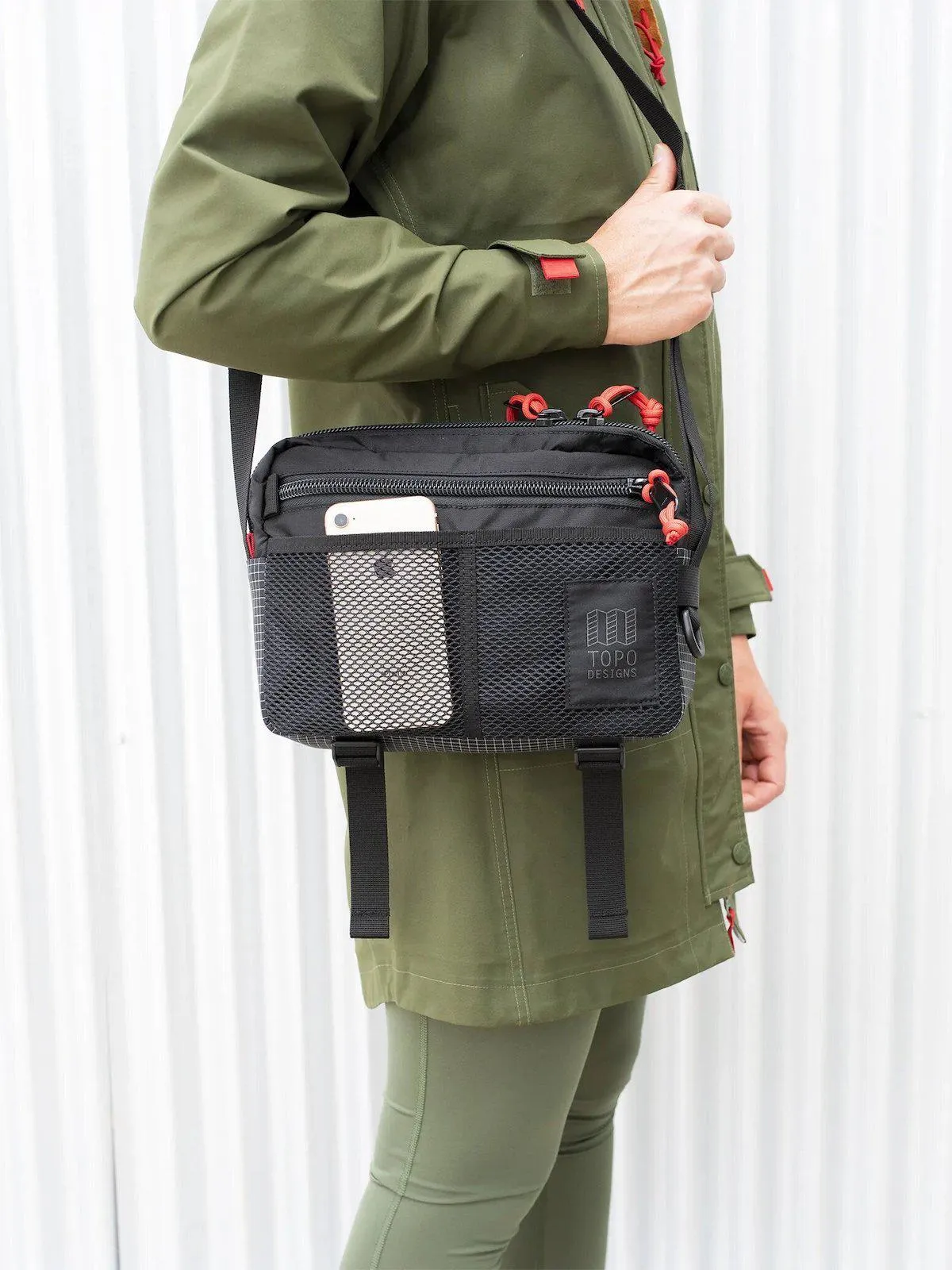 Topo Designs Block Bag White