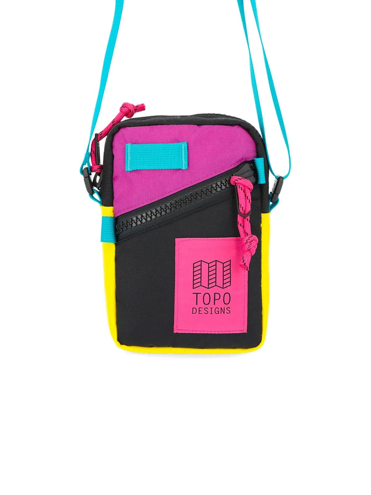 Topo Designs Mini Shoulder Bag Black Grape