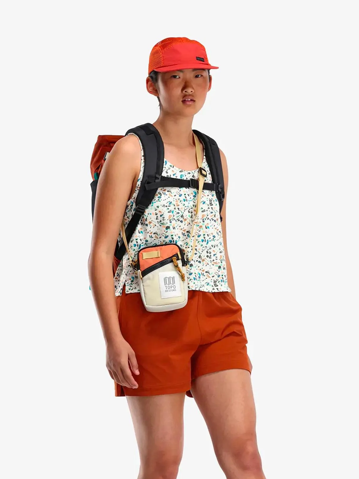 Topo Designs Mini Shoulder Bag Bone White