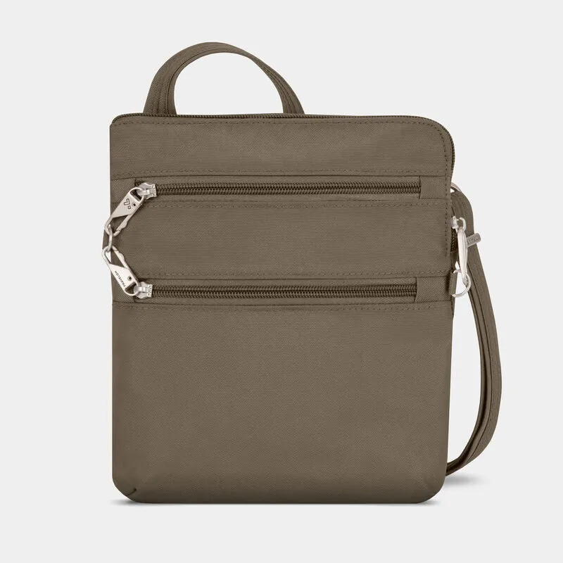 Travelon Anti-Theft Classic Slim Crossbody - Nutmeg