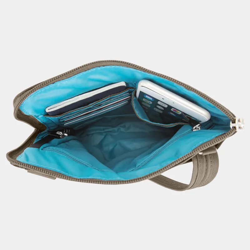 Travelon Anti-Theft Classic Slim Crossbody - Nutmeg