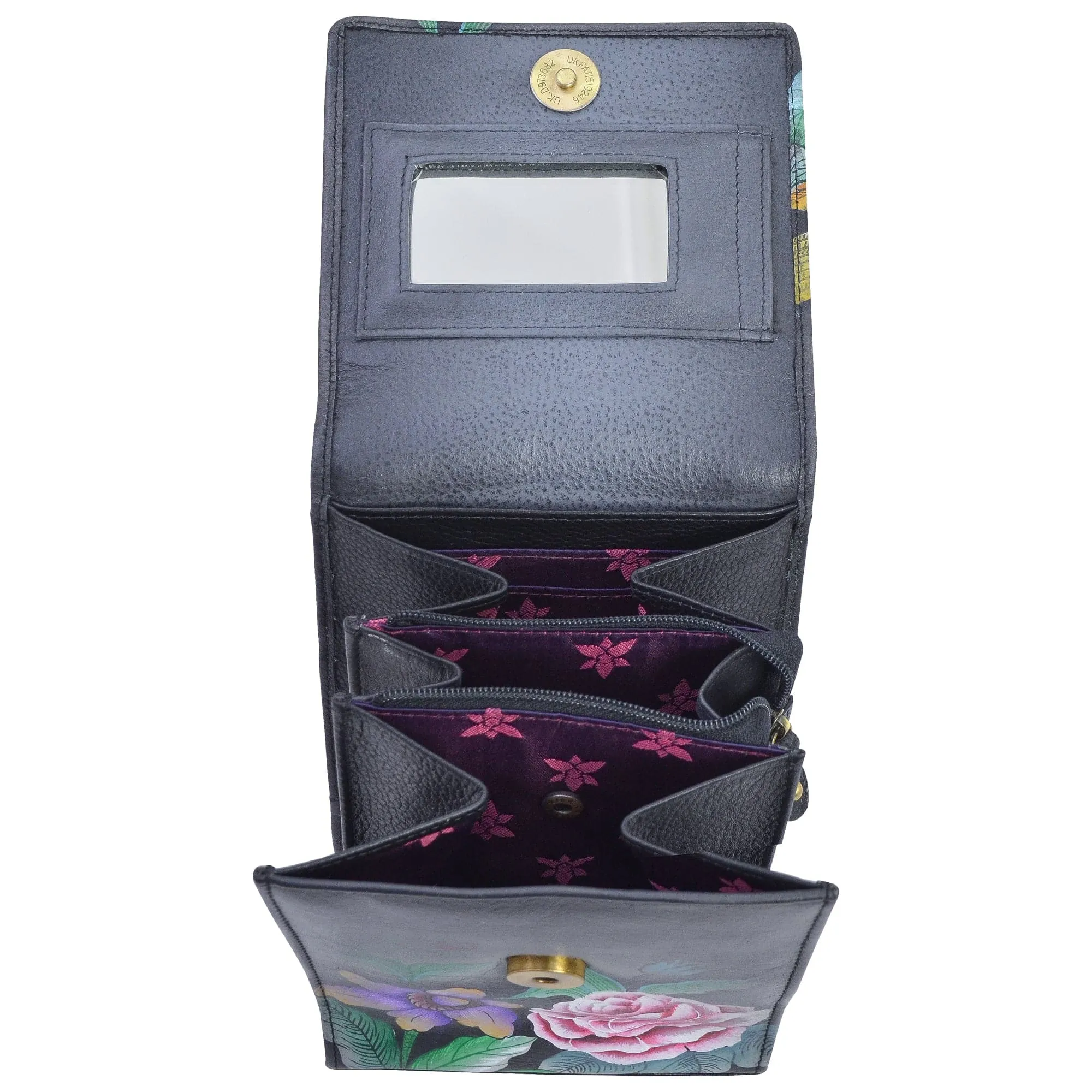 Triple Compartment Crossbody Organizer - 412