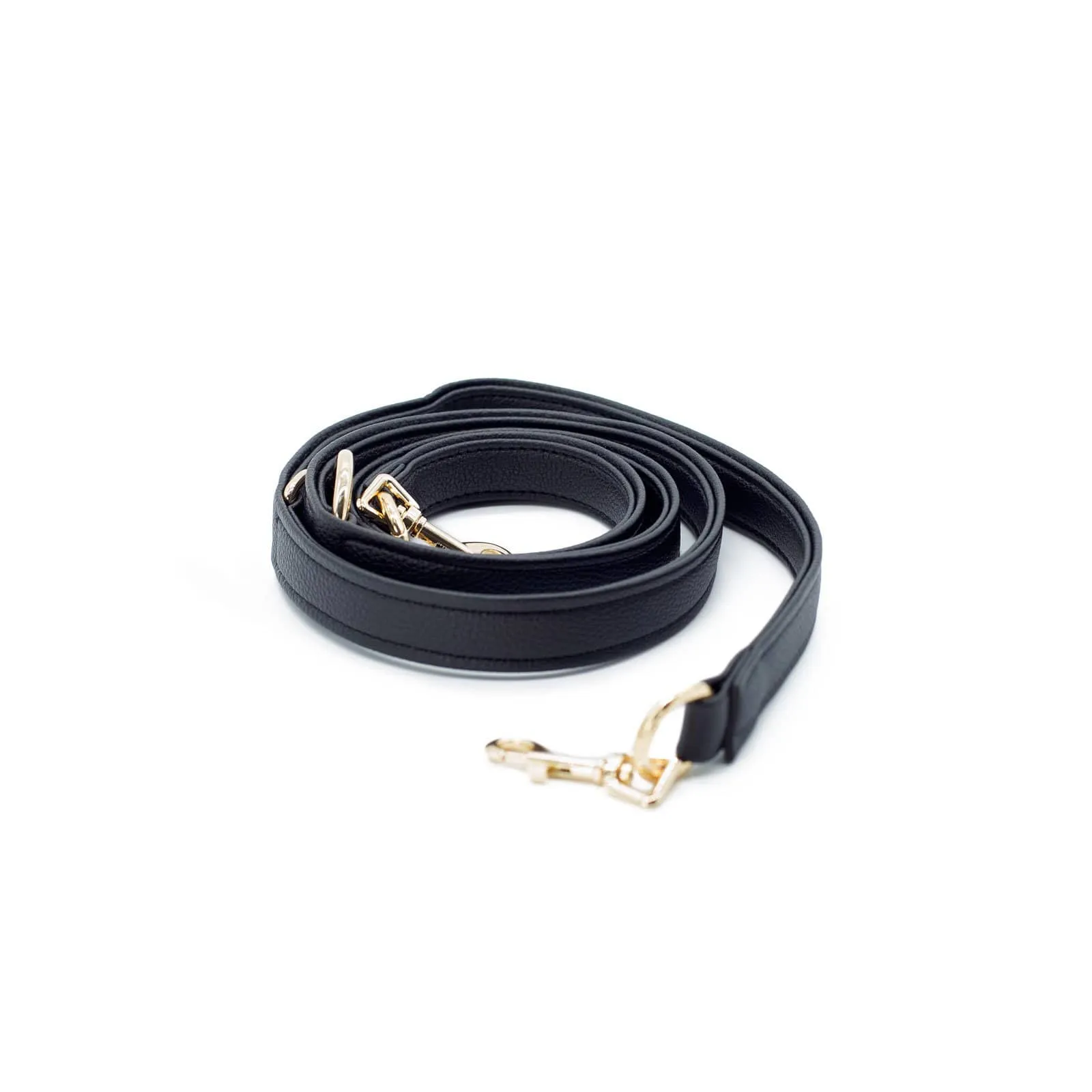 Trudy Vegan Leather Crossbody Clutch Bag | Black