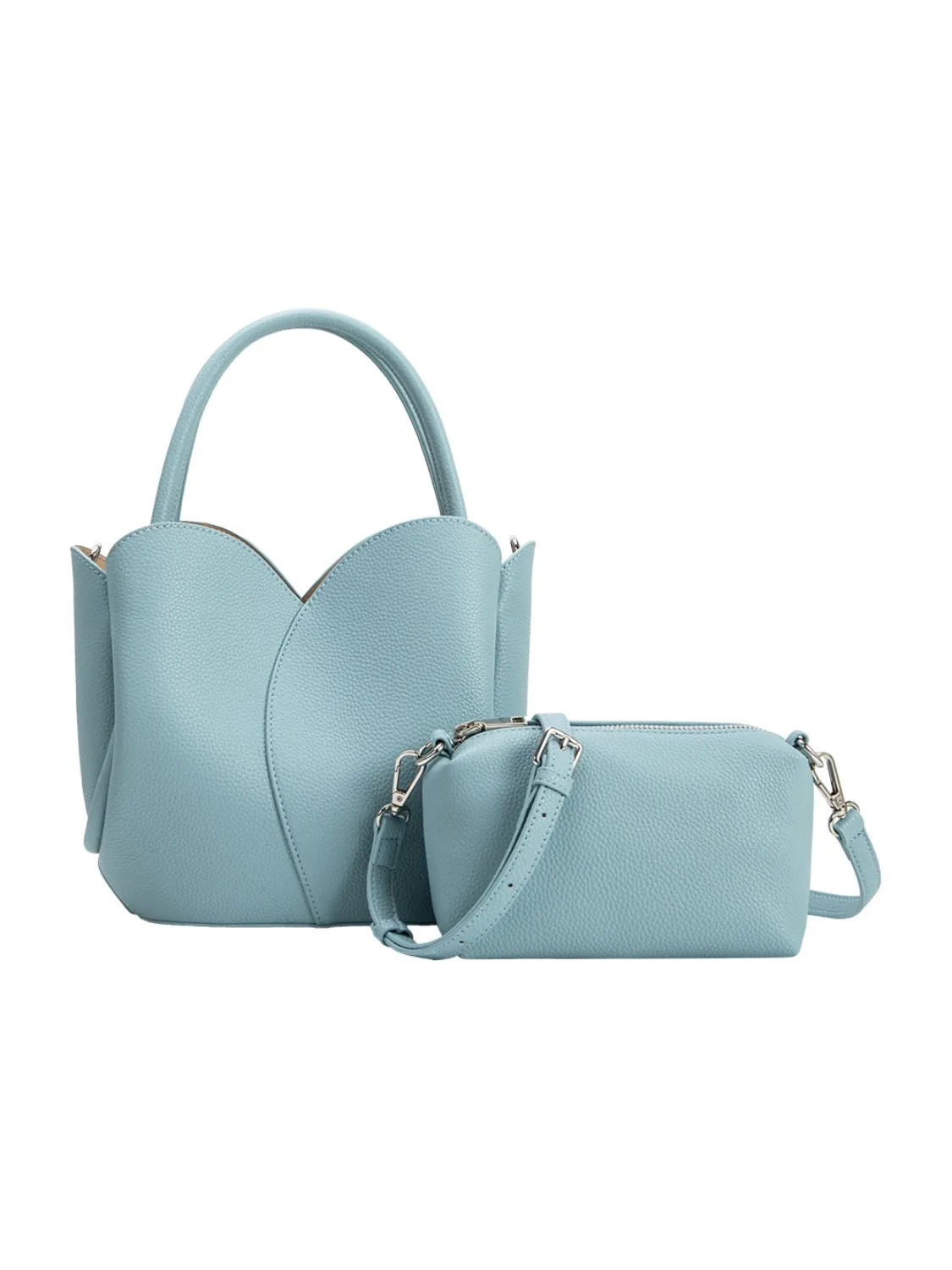 Tulip Recycled Vegan Top Handle Bag