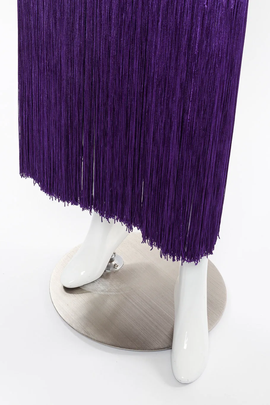 Velvet Fringe Dress