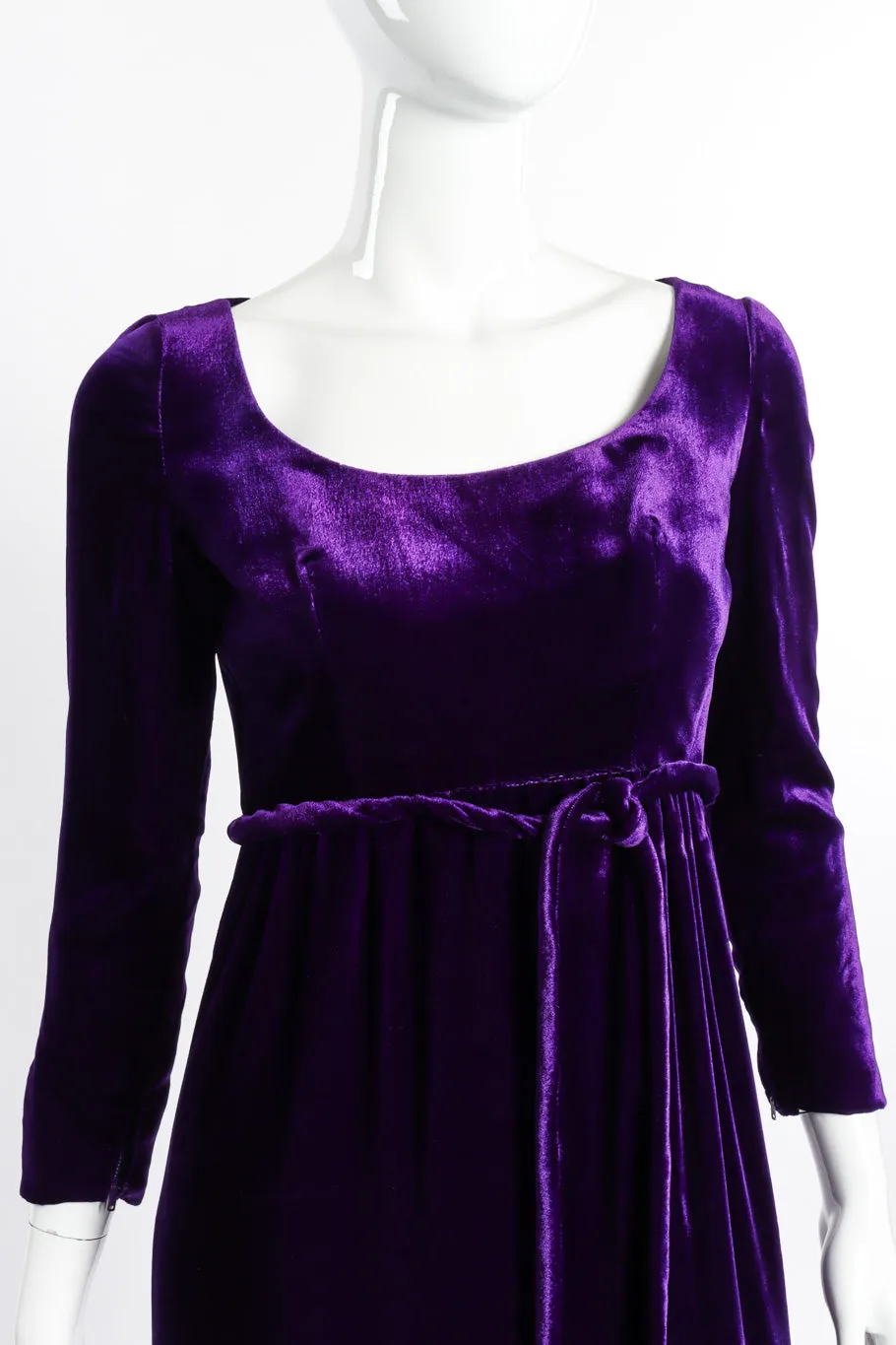 Velvet Fringe Dress