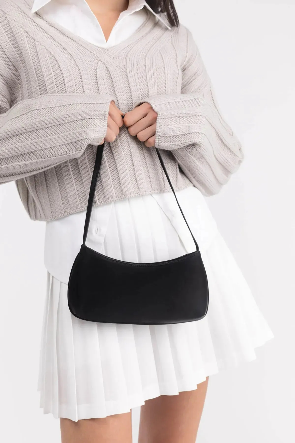 Velvet Shoulder Bag