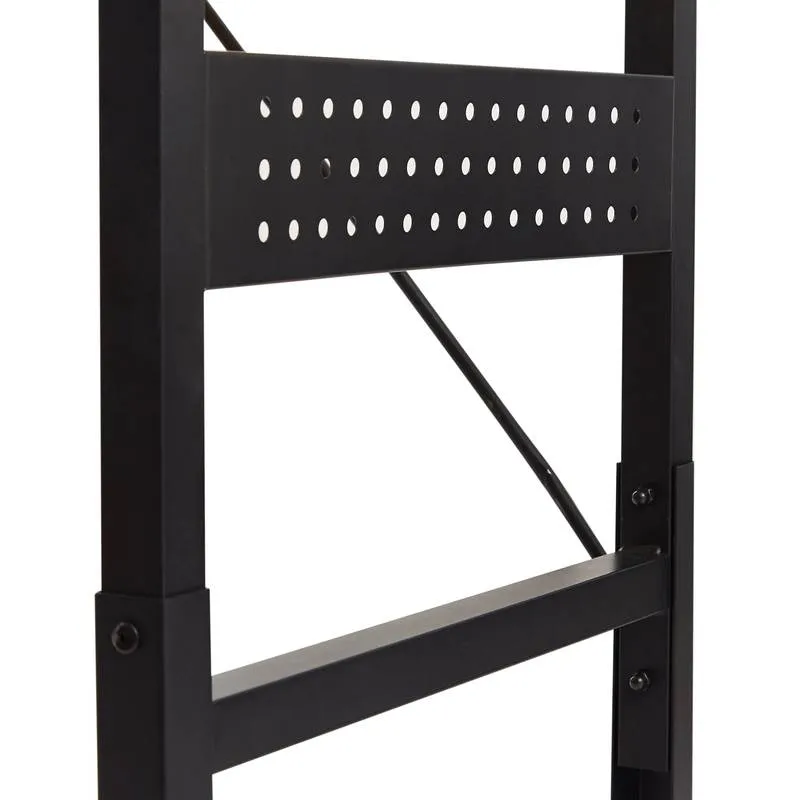 Versatile Rolling Workbench with Pegboard and Outlets
