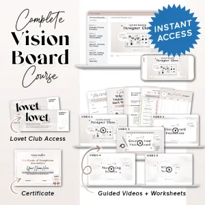 Vision Board Course (Digital)