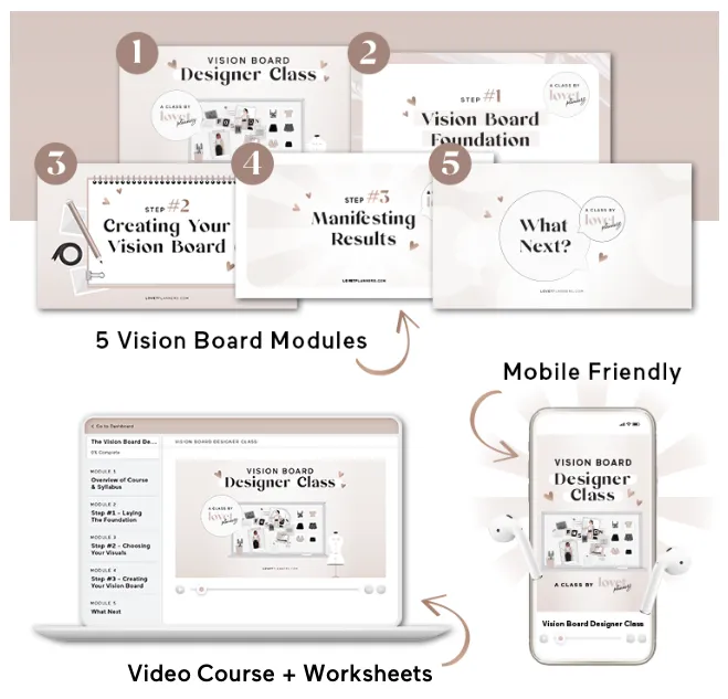Vision Board Course (Digital)