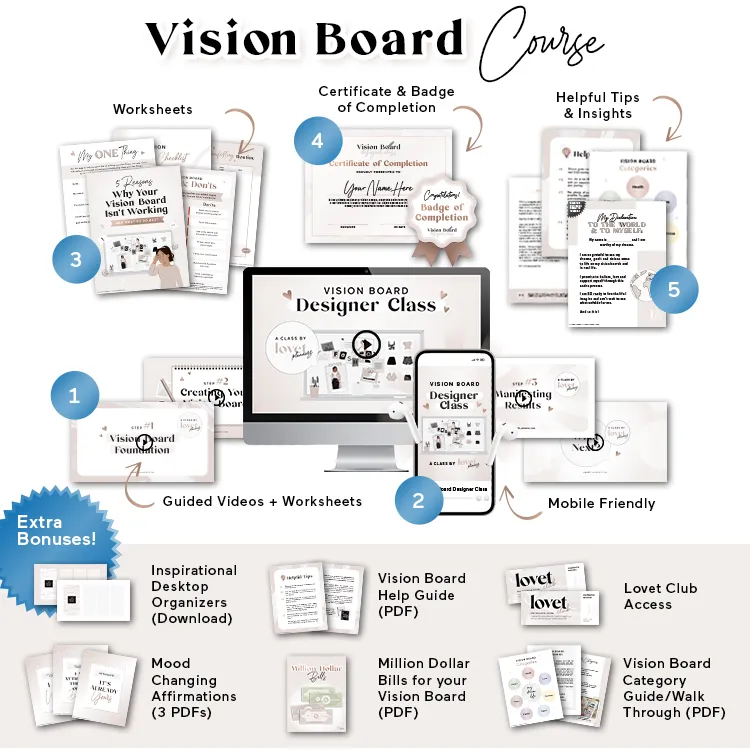 Vision Board Course (Digital)