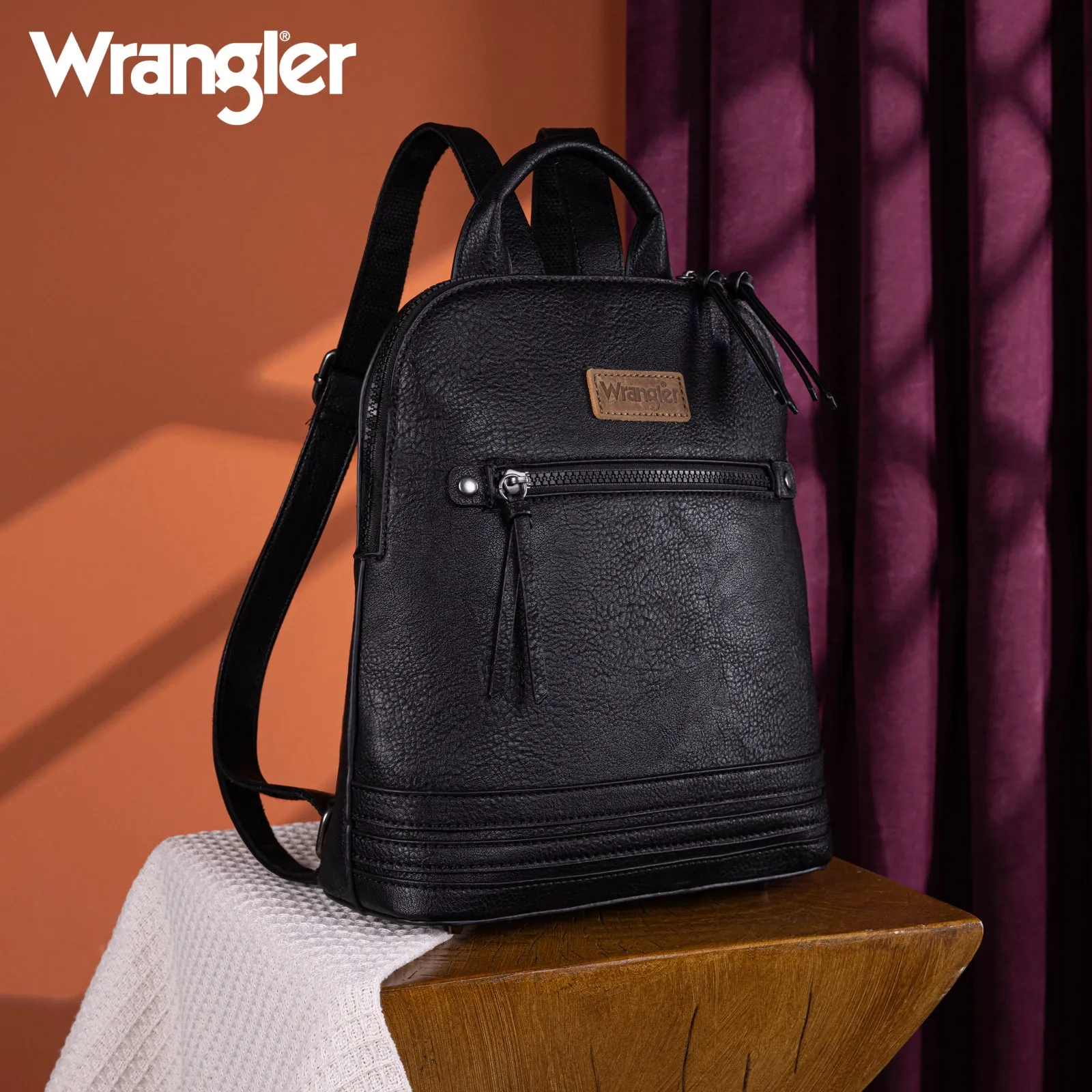 WG186-9116   Wrangler Classic Dome Zippered Backpack