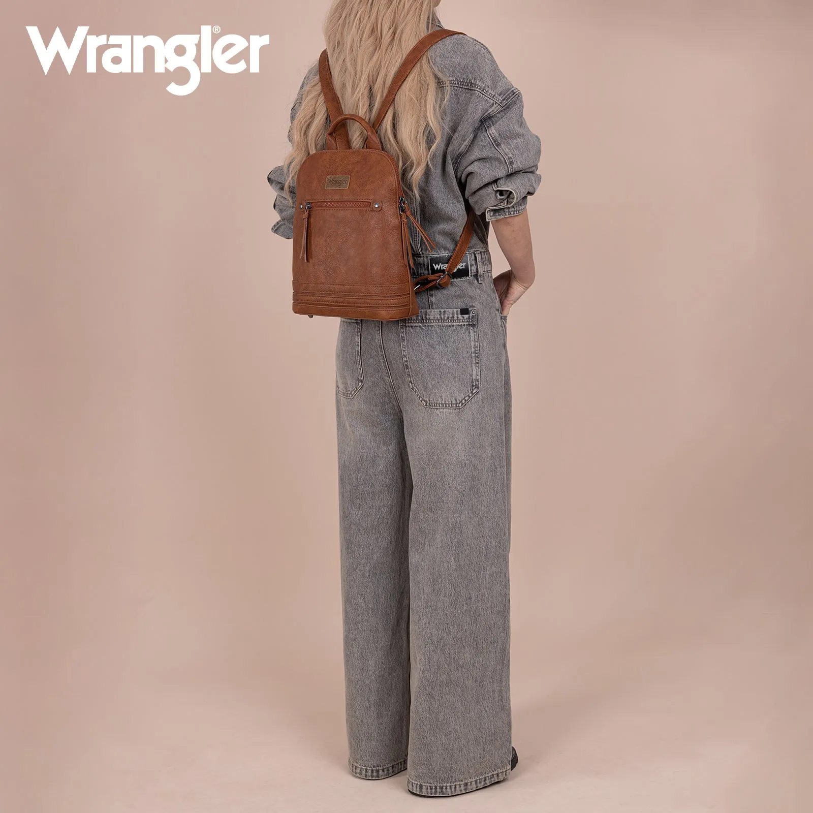 WG186-9116   Wrangler Classic Dome Zippered Backpack