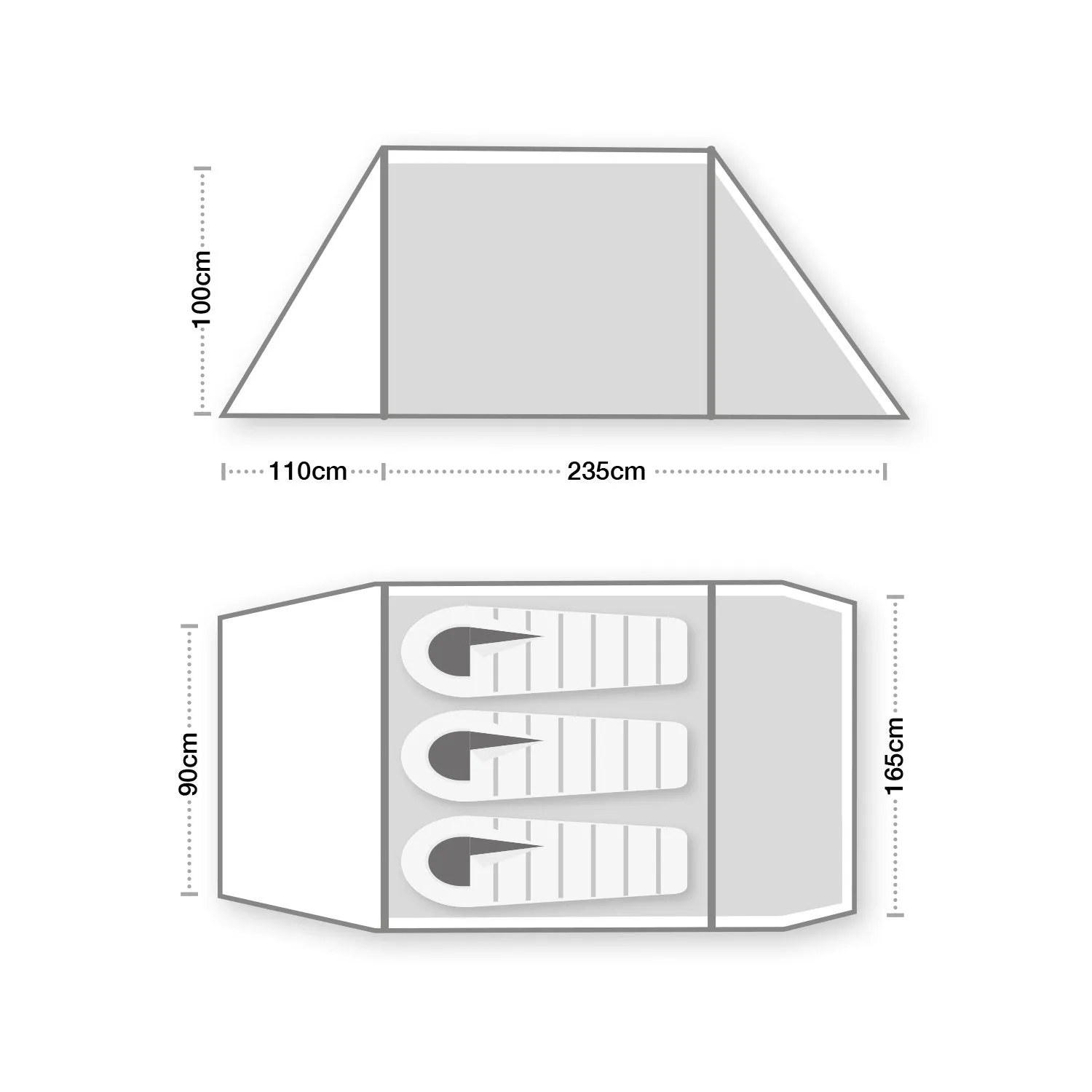 Wild Country Hoolie 3 Compact V3 Tent - 3 Man Tent