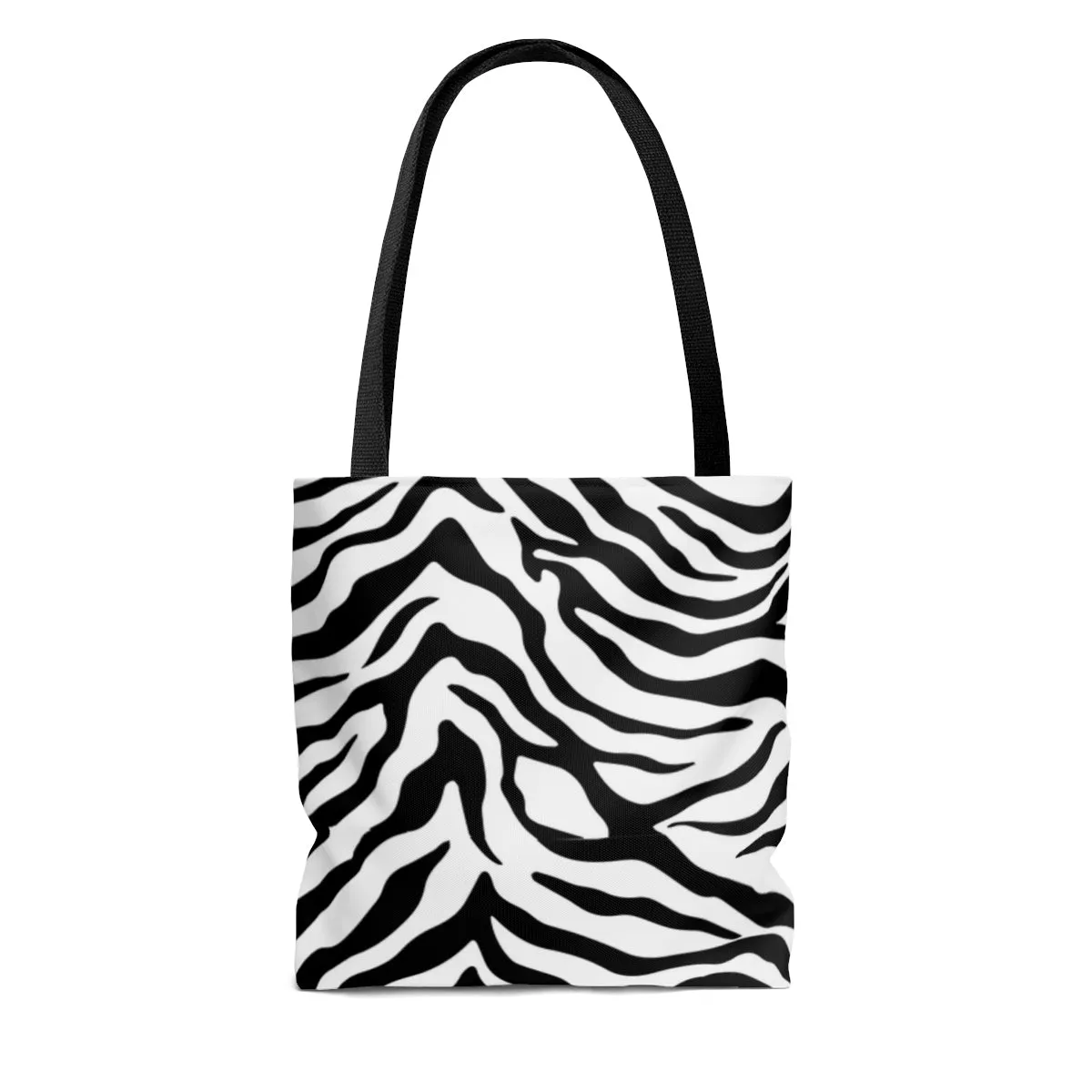 ZEBRA PATTERN <br>AOP tote bag