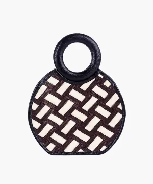 Zenú Braid in Raffia and Leather