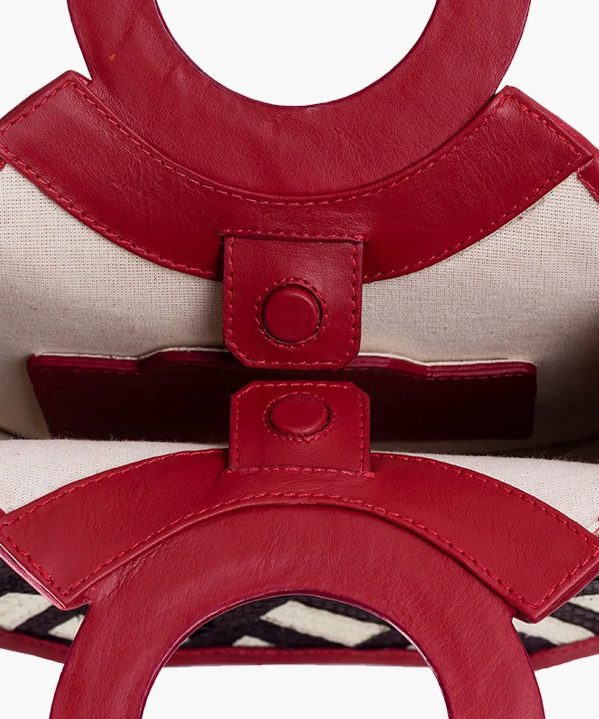 Zenú Braid in Raffia and Leather
