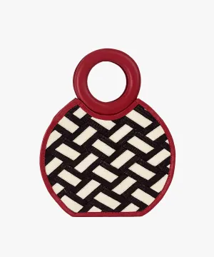 Zenú Braid in Raffia and Leather
