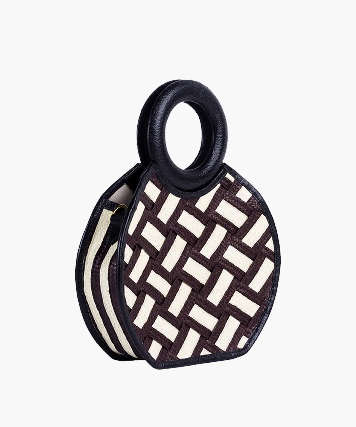 Zenú Braid in Raffia and Leather