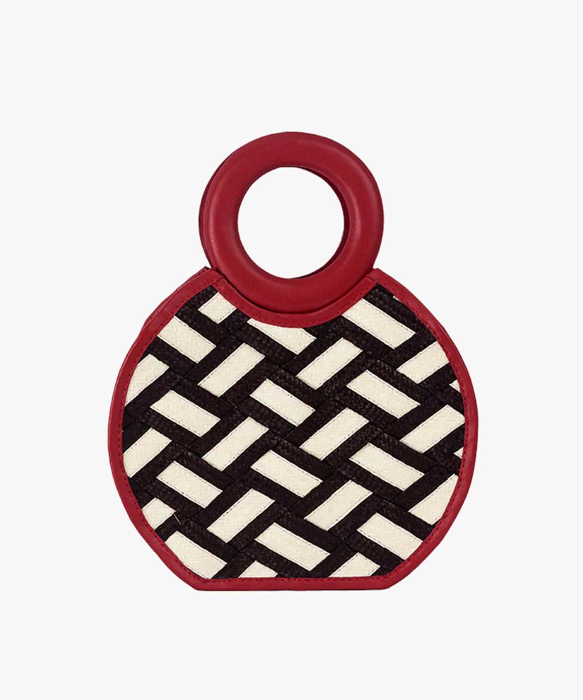 Zenú Braid in Raffia and Leather