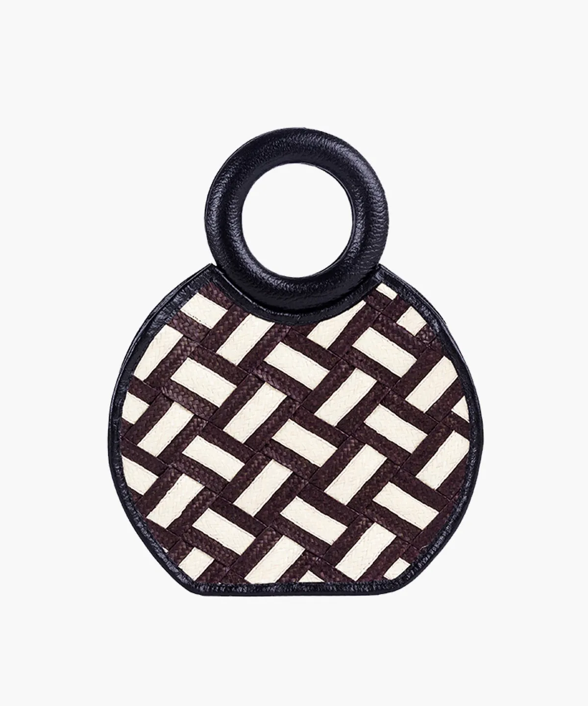 Zenú Braid in Raffia and Leather