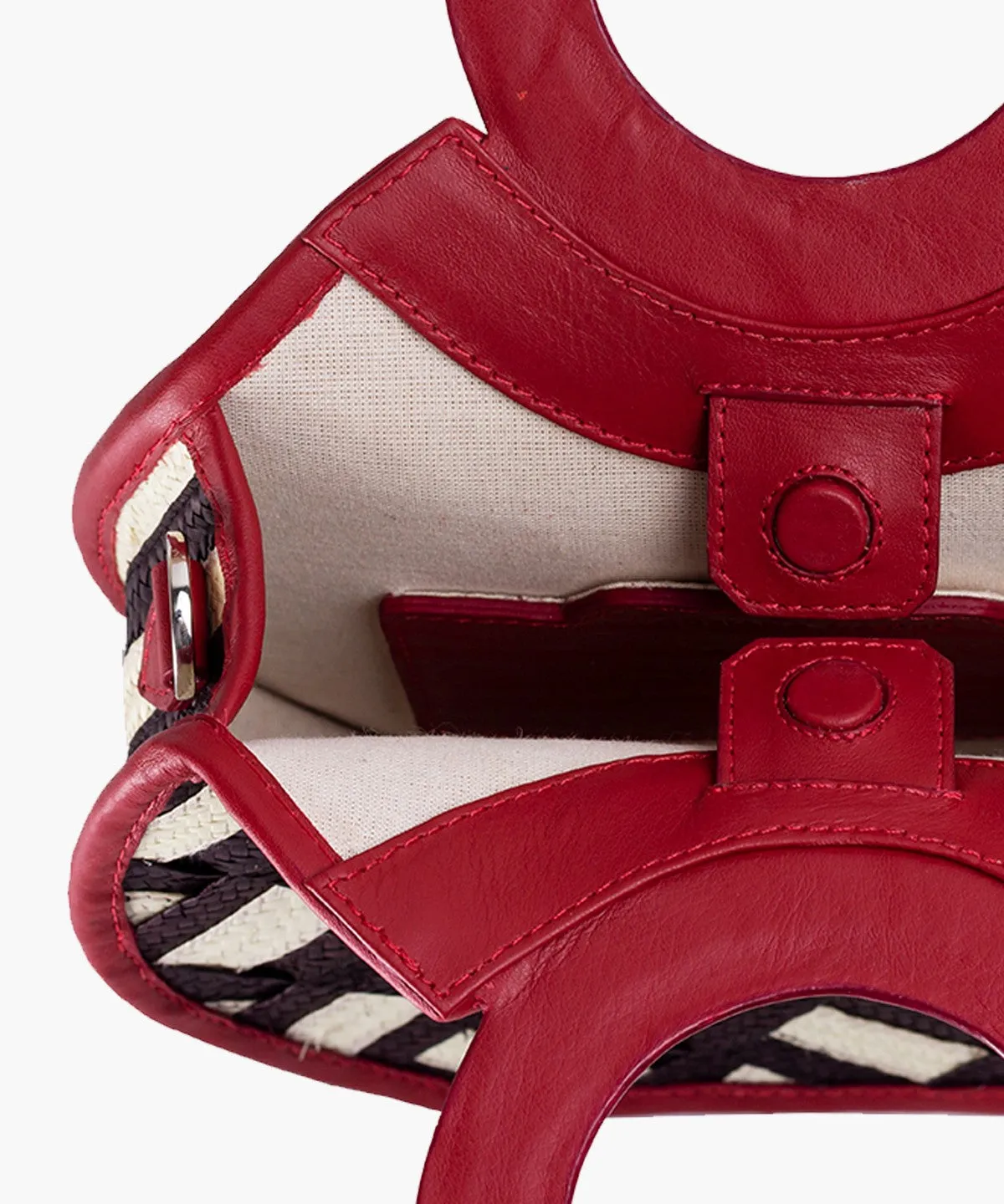 Zenú Braid in Raffia and Leather