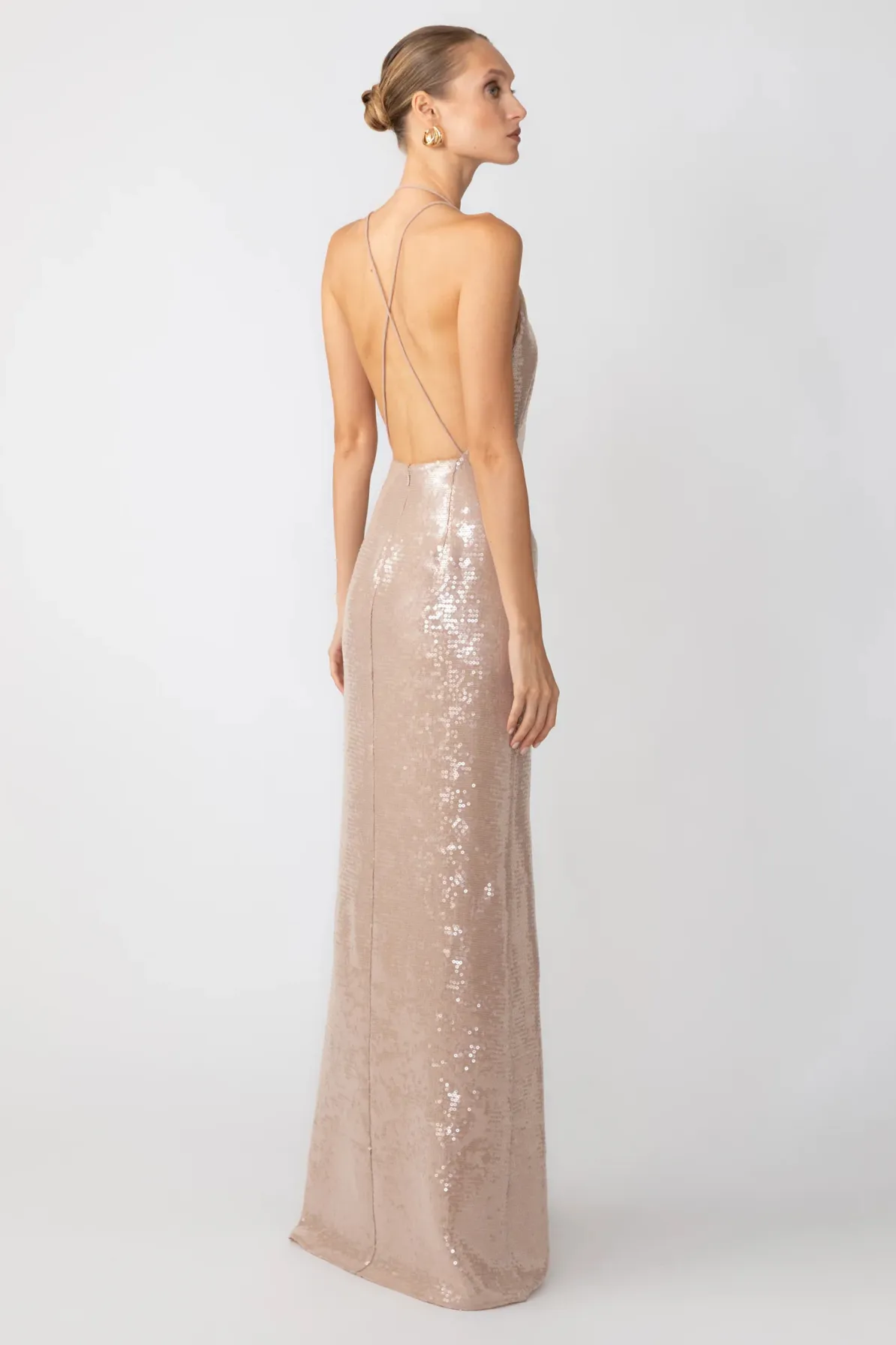 Zoe Gown in Nude by Sau Lee - RENTAL