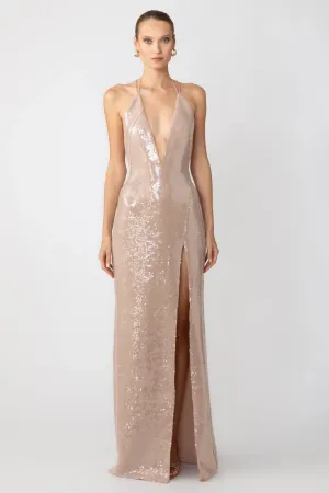 Zoe Gown in Nude by Sau Lee - RENTAL